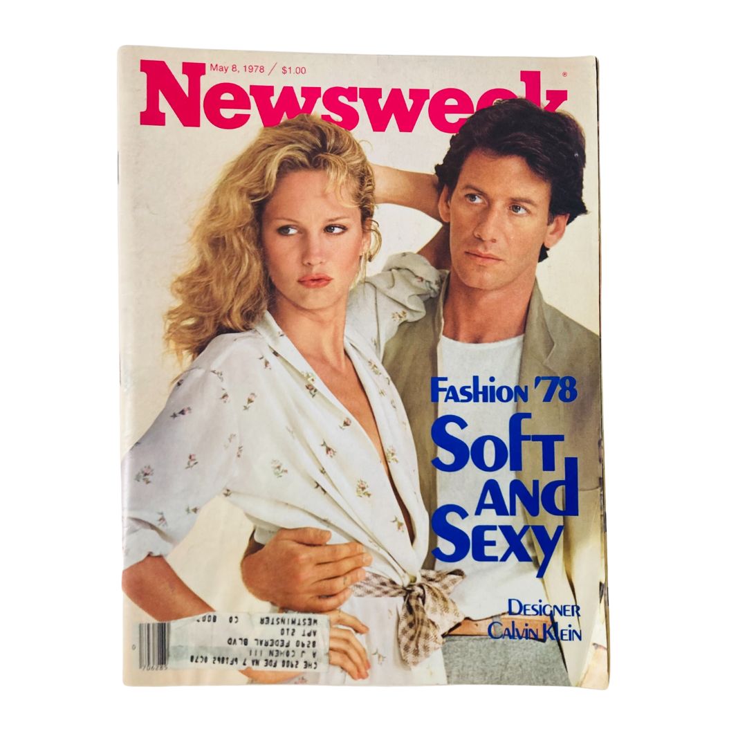 VTG Newsweek Magazine May 8 1978 The Calvin Klein Story Fashion '78 Soft & Sexy