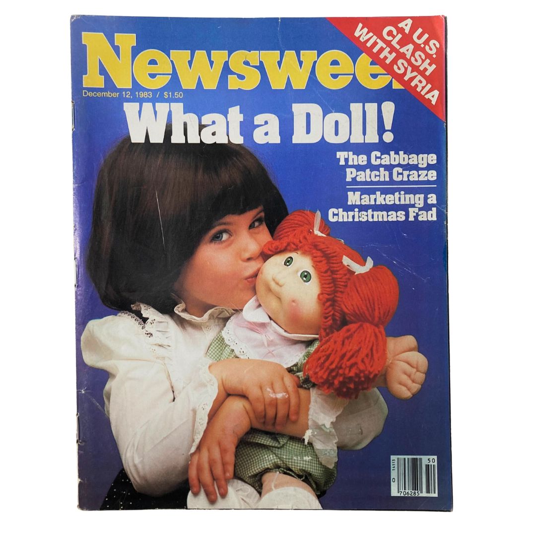 VTG Newsweek Magazine December 12 1983 Cabbage Patch Kids No Label