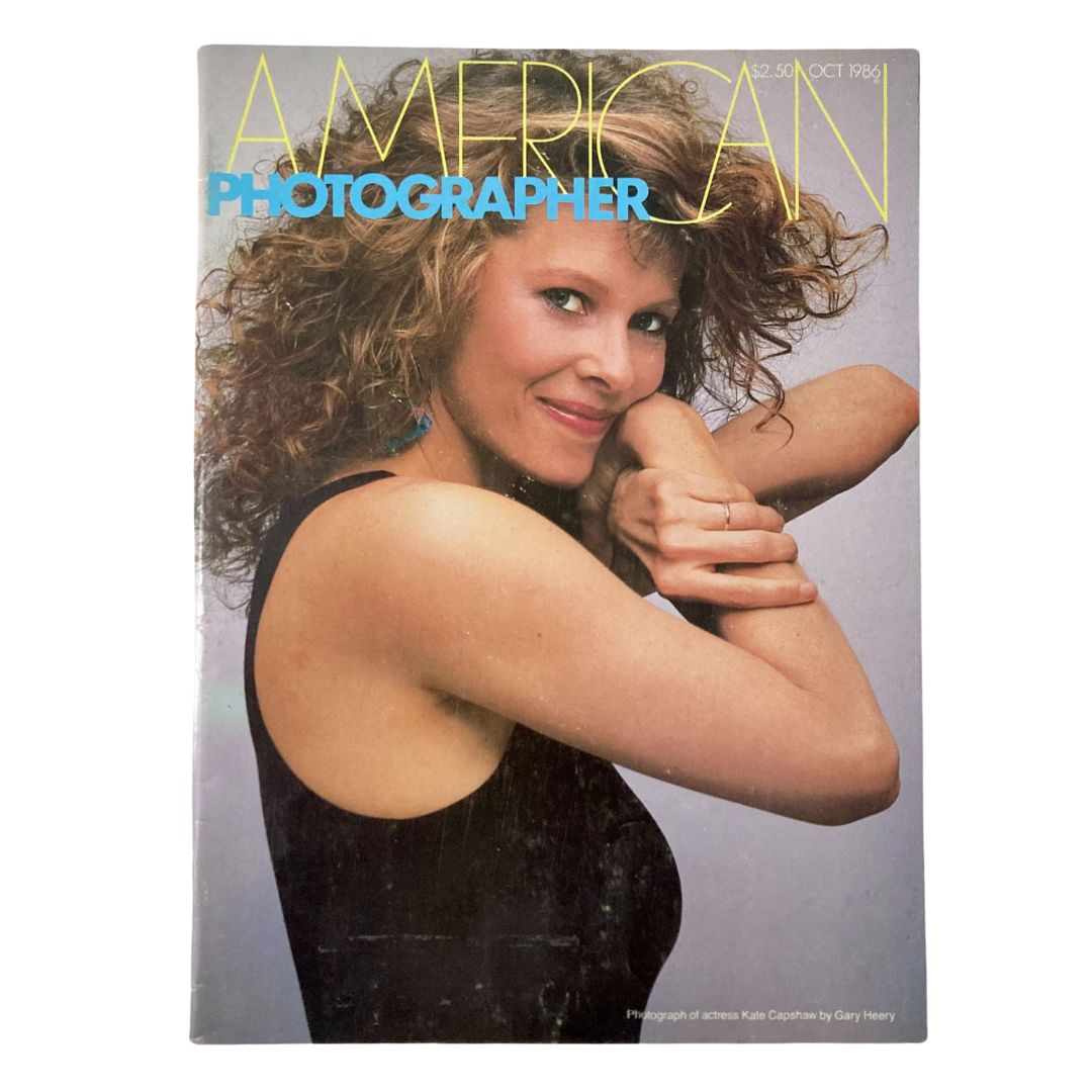 American Photographer Magazine October 1986 Kate Capshaw Cover No Label