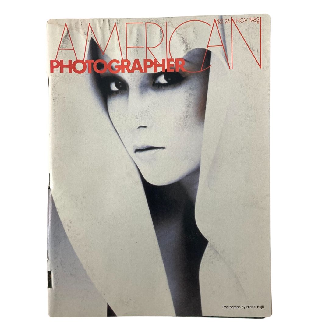 American Photographer Magazine November 1983 Pola Cosmetics Cover No Label