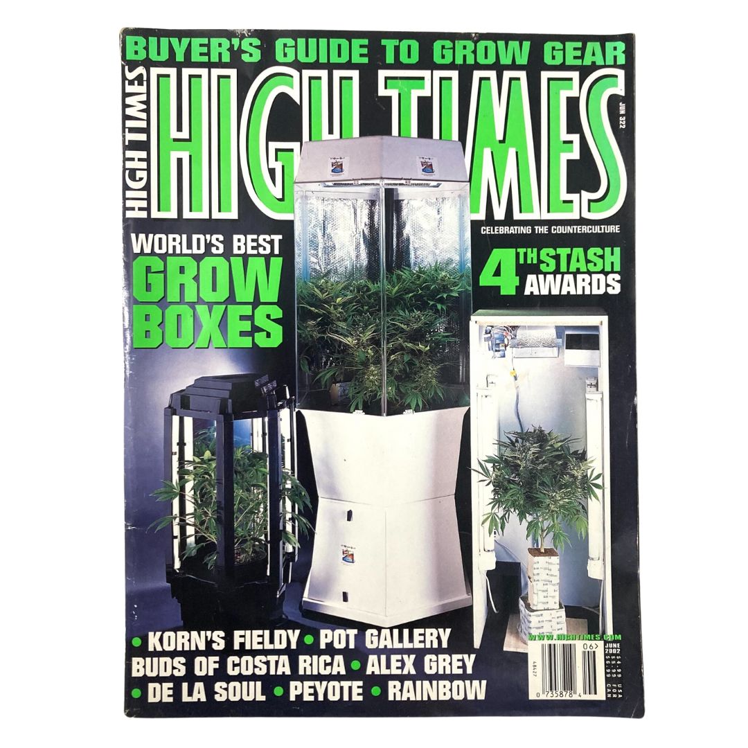 High Times Magazine June 2002 #322 World's Best Grow Boxes No Label