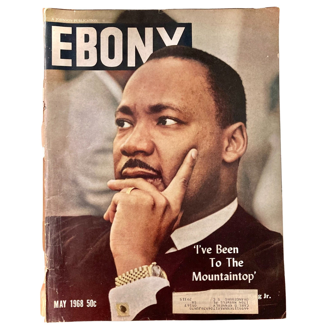 VTG Ebony Magazine May 1968 Martin Luther King Jr. Good Interior