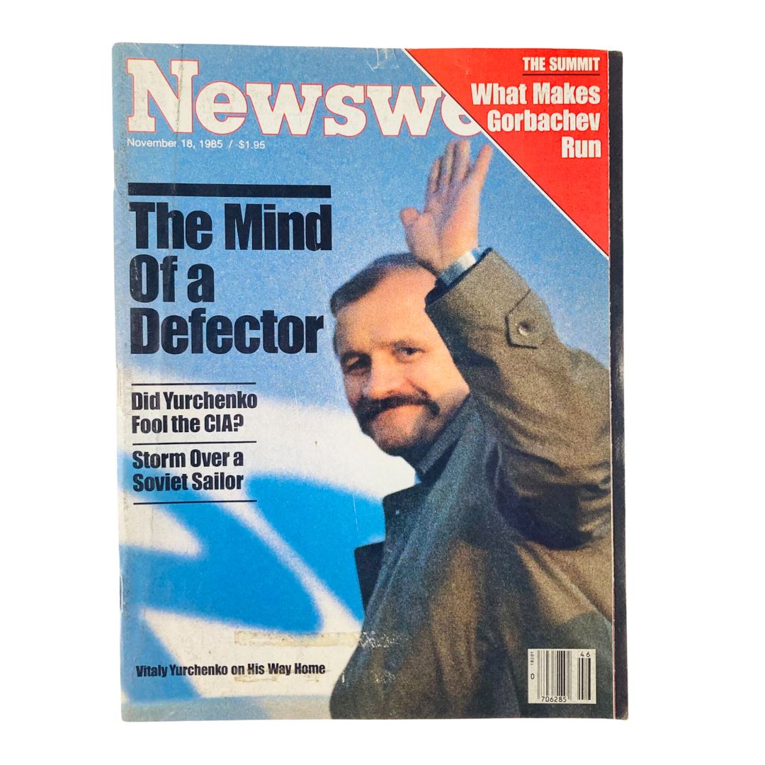 VTG Newsweek Magazine November 18 1985 Vitaly Yurchenko on His Way Home