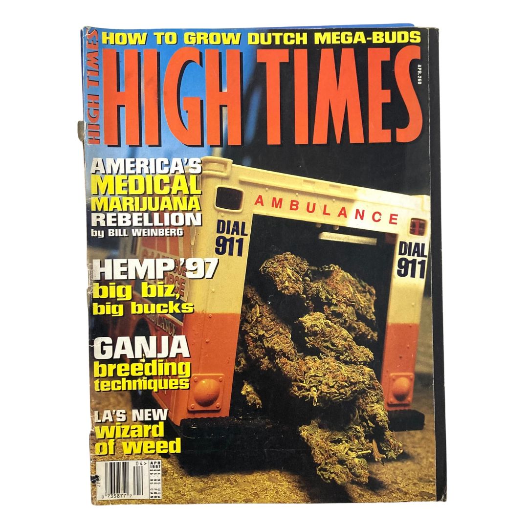 High Times Magazine April 1997 America's Medical Marijuana GD Interior No Label