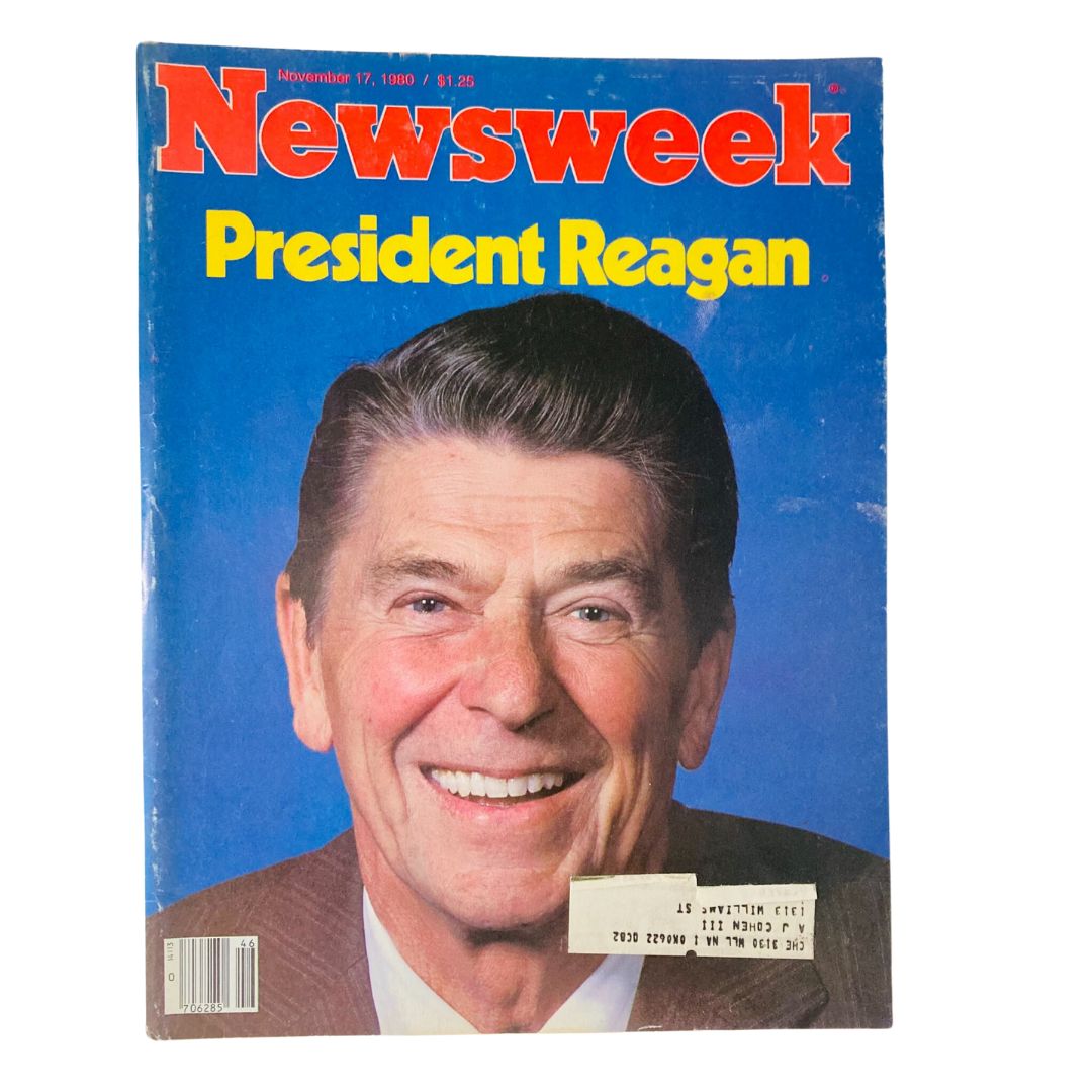 VTG Newsweek Magazine November 17 1980 Ronald Reagan The Voters' Choice