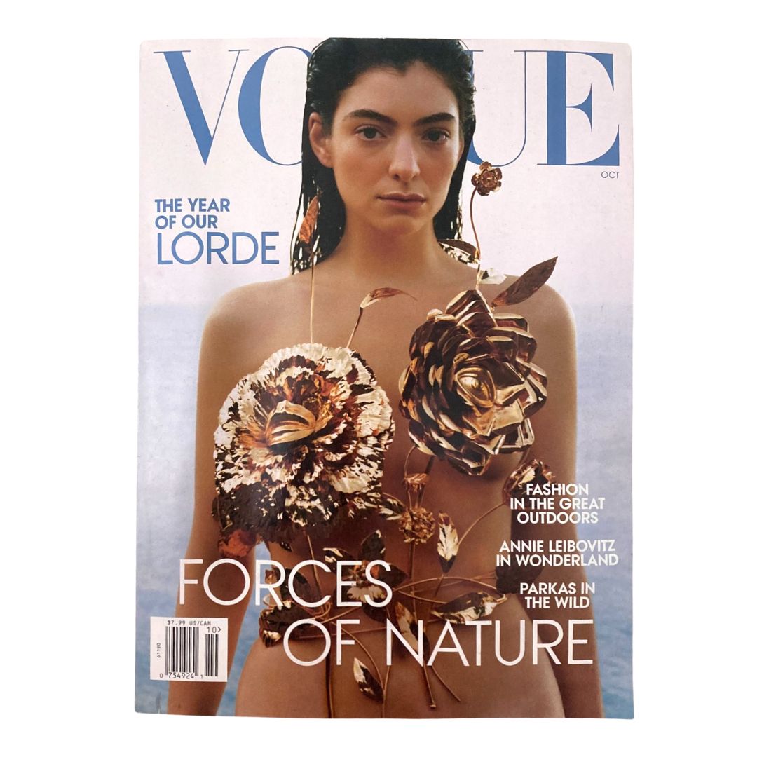 Vogue Magazine October 2021 The Year of the Lorde, Jay-Z & Beyonce VG No Label