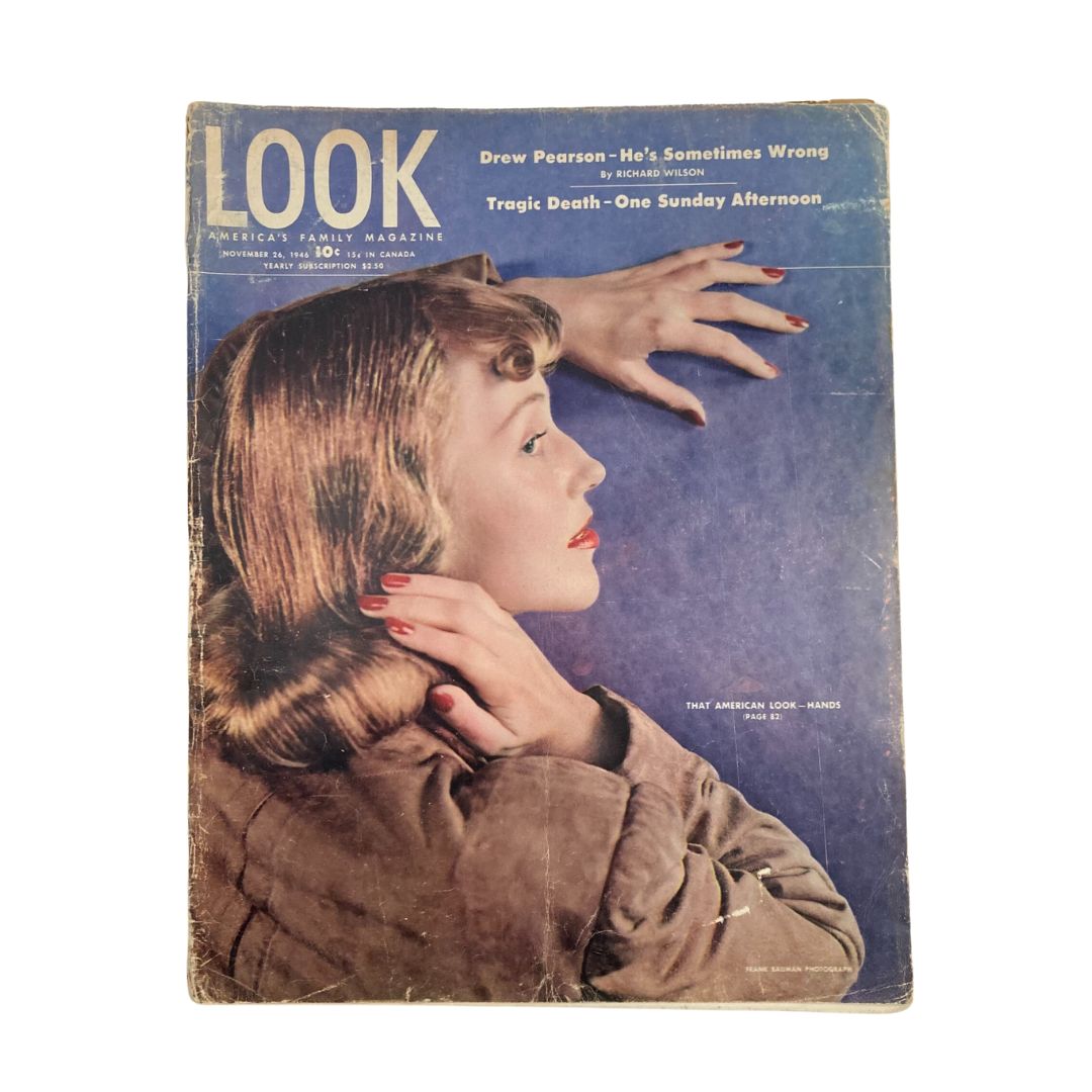 VTG Look Magazine November 26 1946 Ronnie Gleason Cover GD Interior