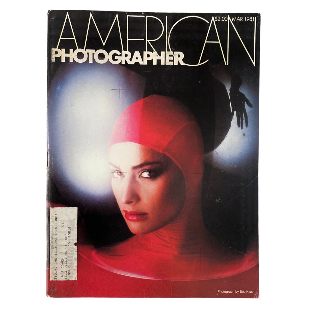 American Photographer Magazine March 1981 Wilhelmina Model Gery Carranza