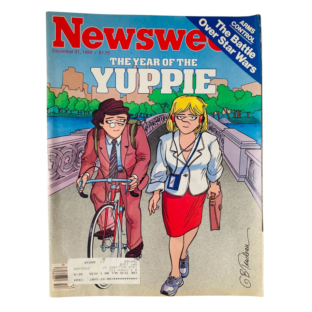 VTG Newsweek Magazine December 31 1984 The Year of the Yuppie & Arms Control