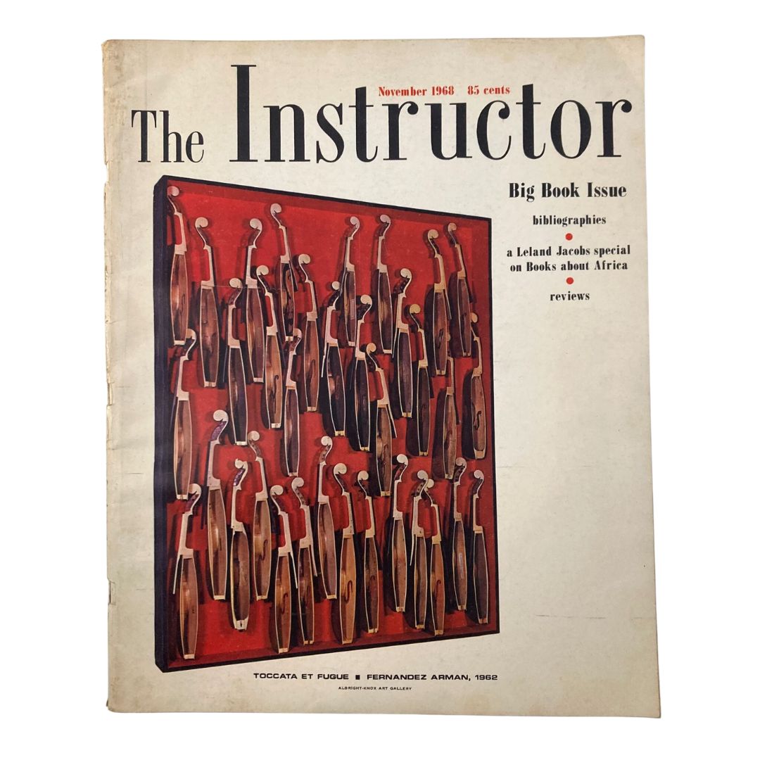 VTG The Instructor Magazine November 1968 Toccata Et Fugue No Label