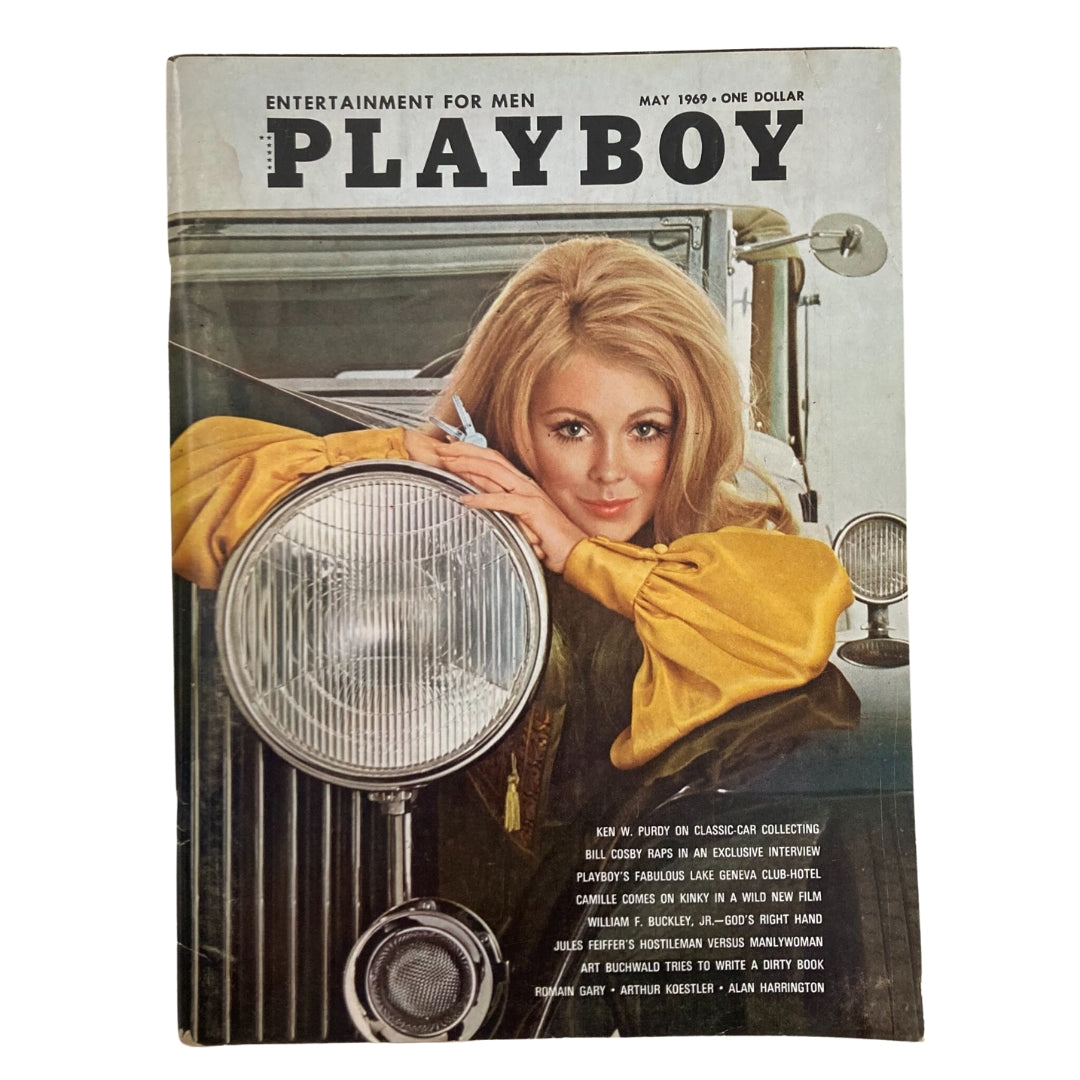 VTG Playboy Magazine May 1969 Paulette Lindberg Cover w Centerfold No Label