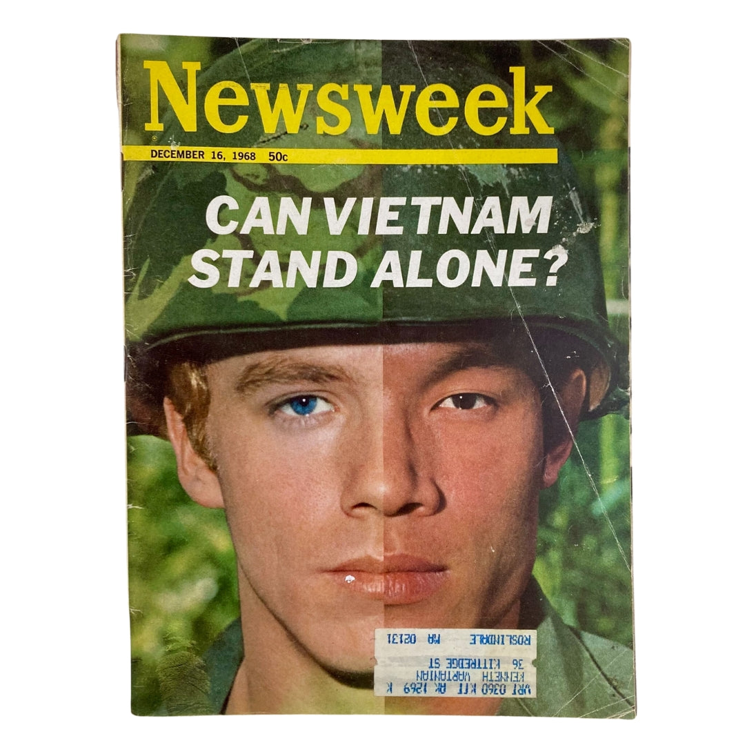 VTG Newsweek Magazine December 16 1968 Can Vietnam Stand Alone?