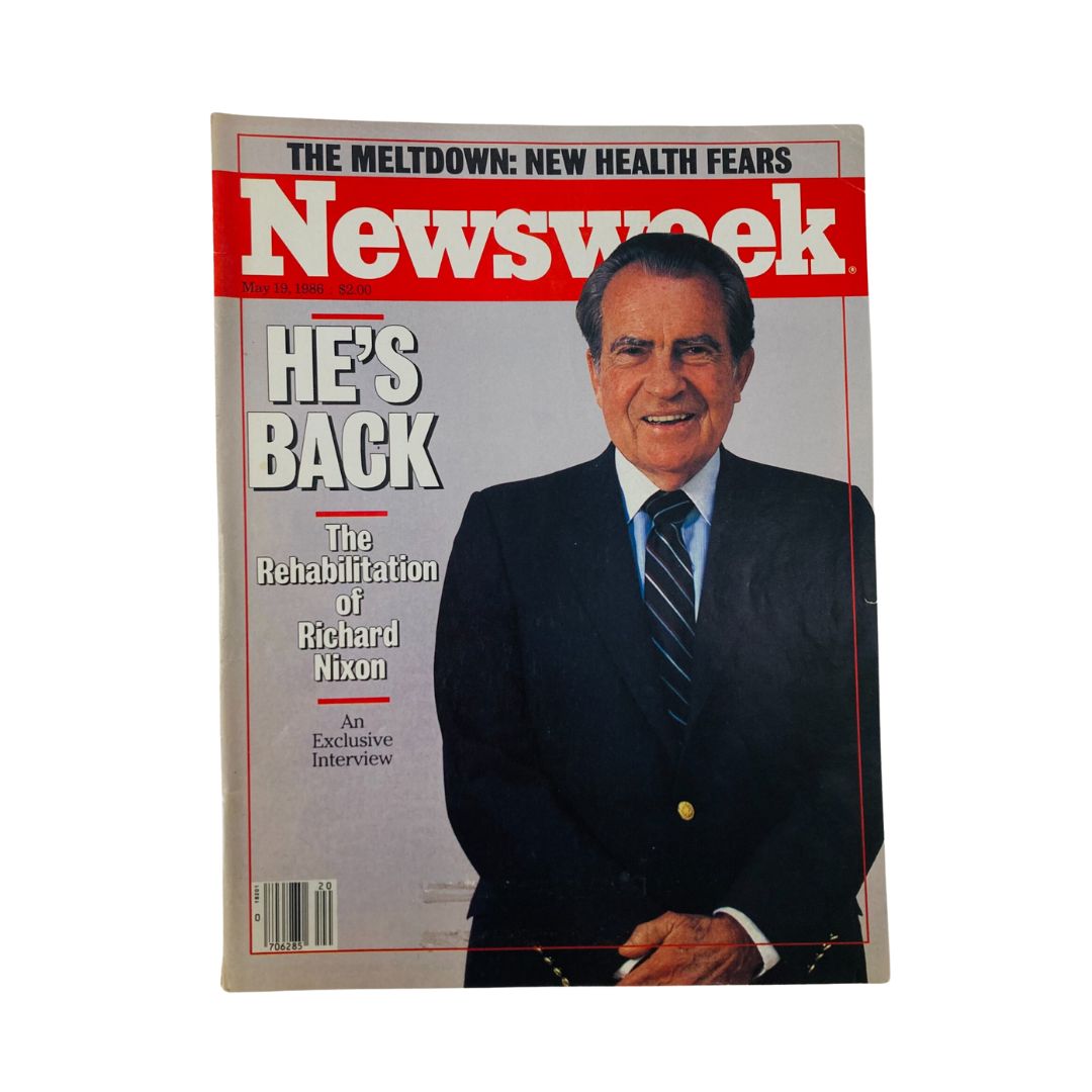 VTG Newsweek Magazine May 19 1986 The Rehabilitation of Richard Nixon