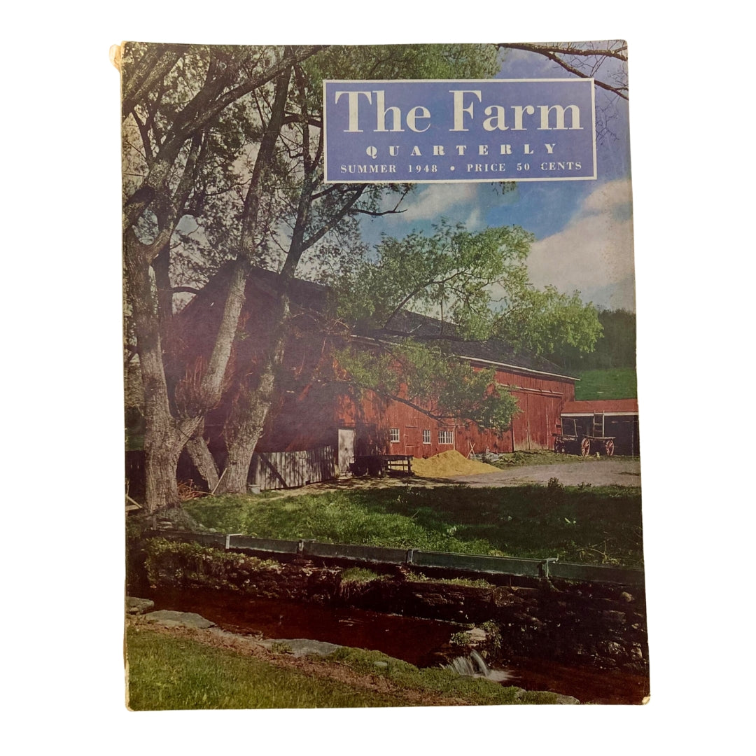 VTG The Farm Quarterly Magazine Summer 1948 The Ancient Shorthorn No Label