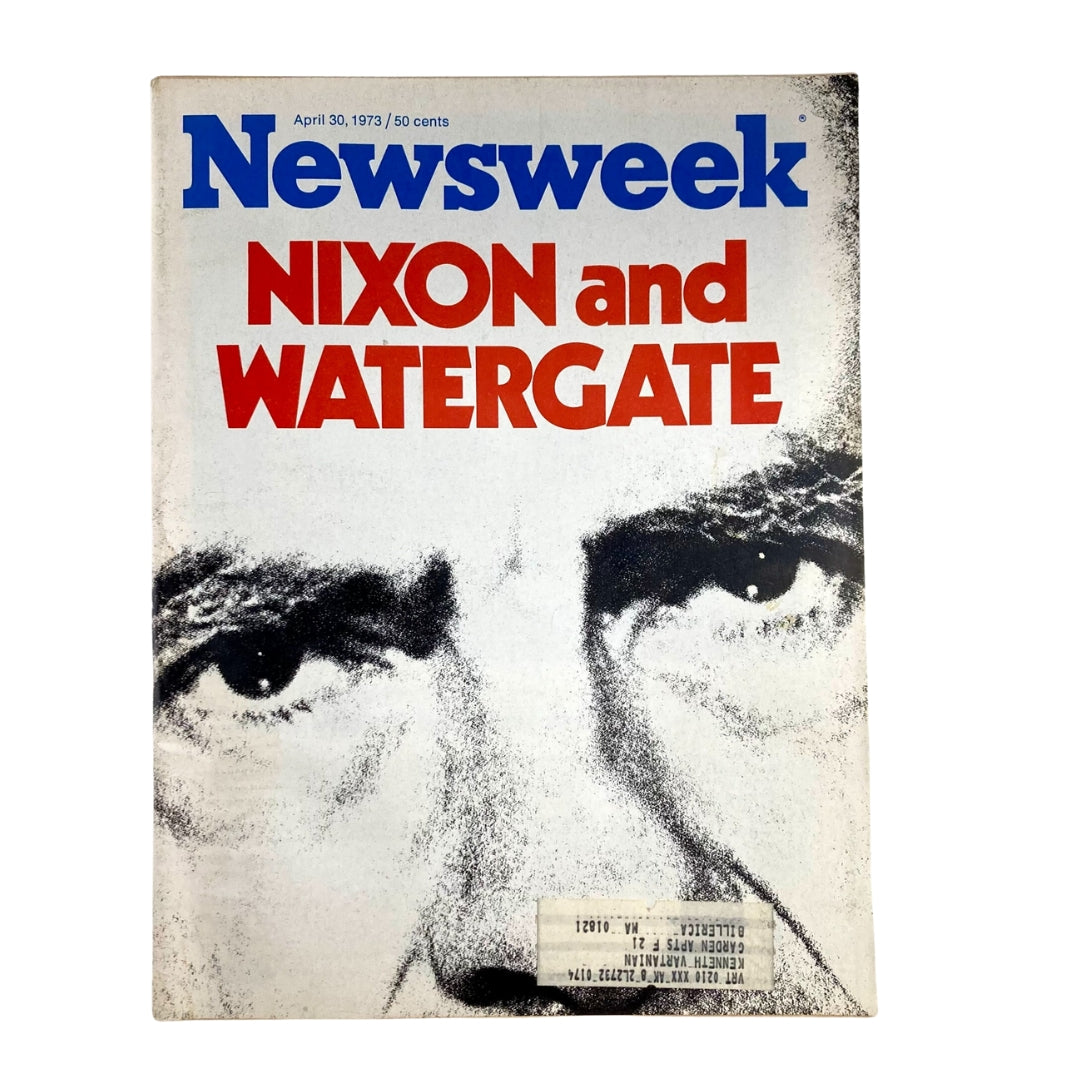 VTG Newsweek Magazine April 30 1973 Richard Nixon and Watergate