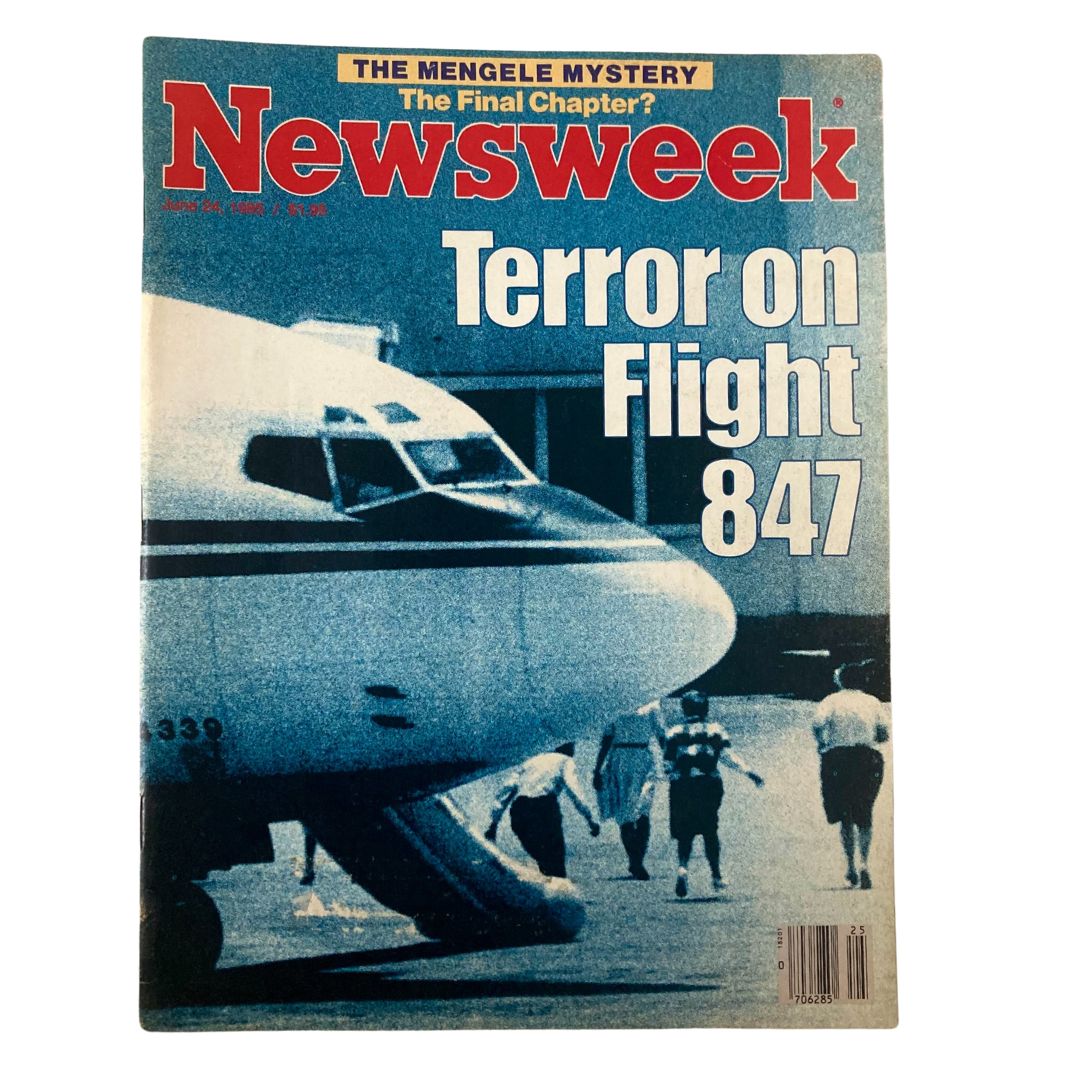 VTG Newsweek Magazine June 24 1985 The Terror on Flight 847 VG