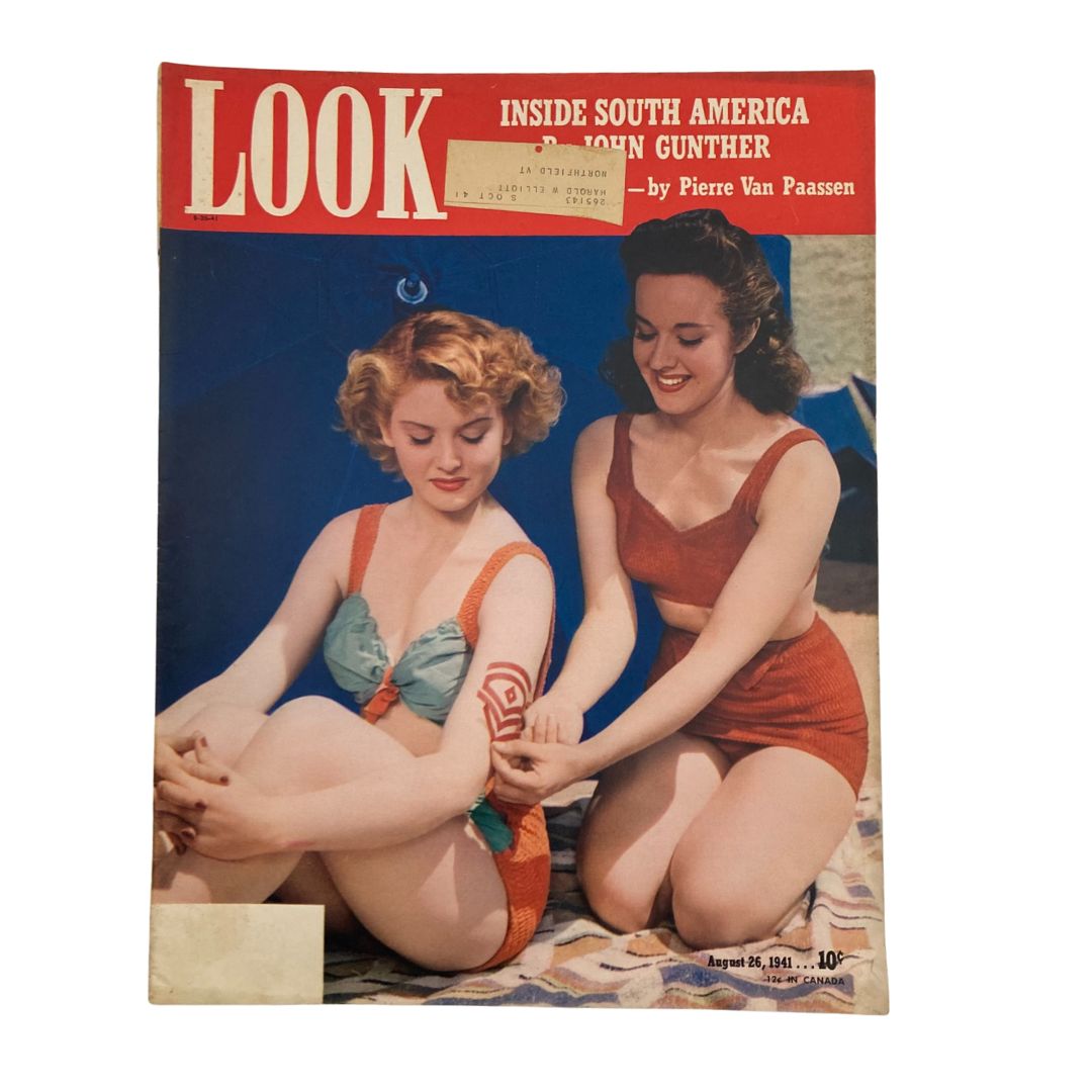 VTG Look Magazine August 26 1941 Peggy Moran and Elaine Morey