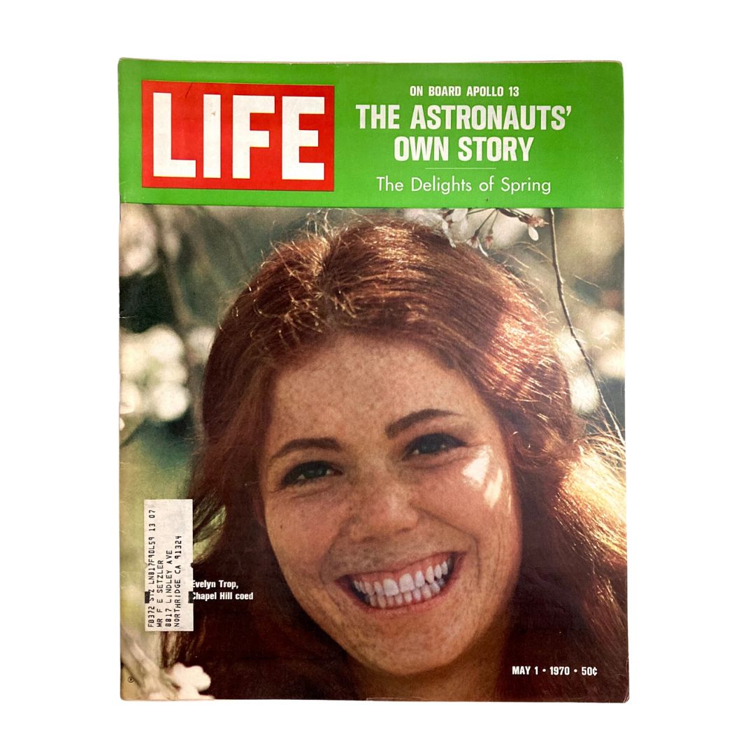 RES* Life Magazine May 1 1970 Evelyn Trop & Apollo 13 The Astronauts' Own Story