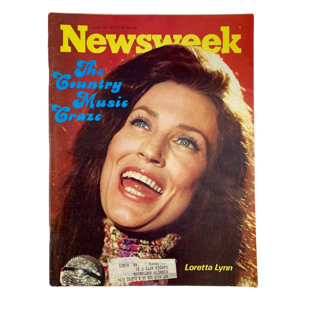 VTG Newsweek Magazine June 18 1973 Loretta Lynn The Country Music Craze