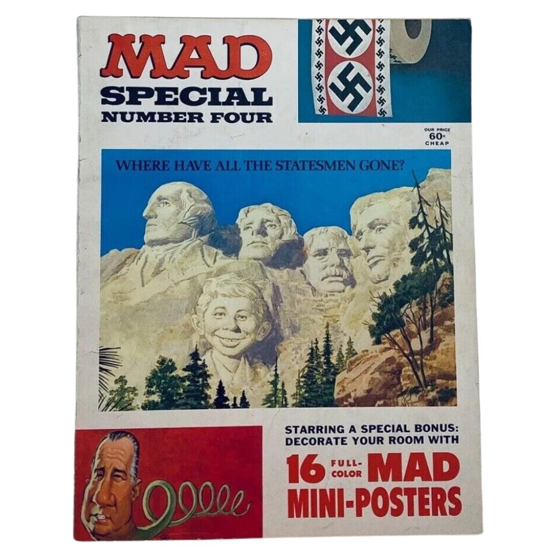 Mad Super Special Magazine No. 4 1971 The Statesmen Gone 6.0 FN Fine No Label