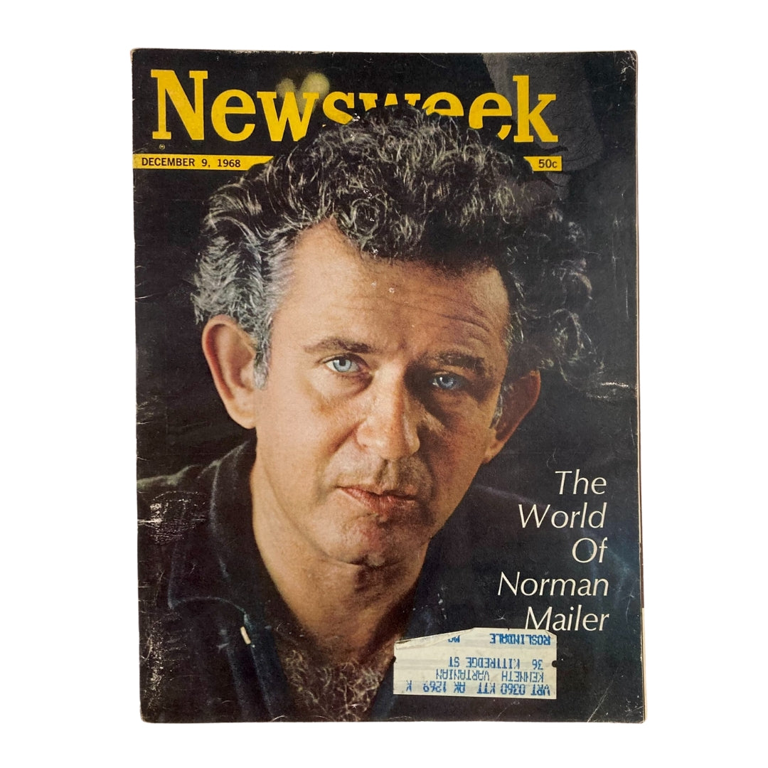 VTG Newsweek Magazine December 9 1968 The World of Norman Mailer