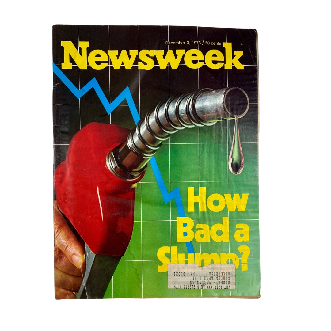 VTG Newsweek Magazine December 3 1973 The Energy Crisis: How Bad a Slump?