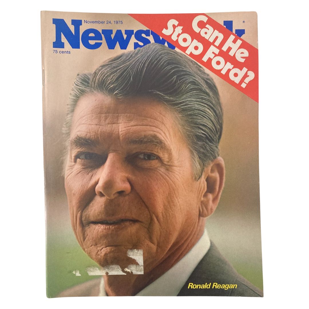 VTG Newsweek Magazine November 24 1975 Ronald Reagan The Challenger