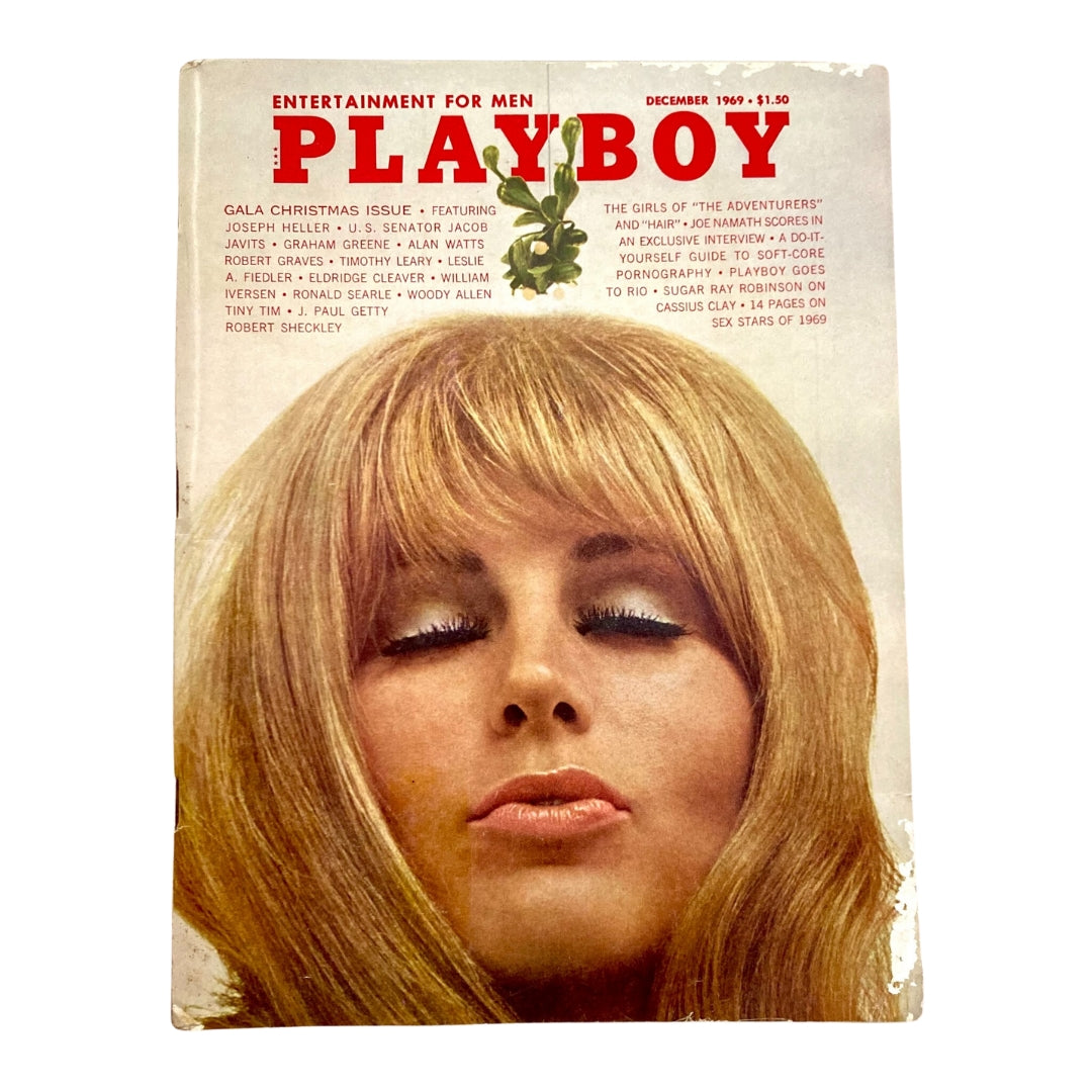 VTG Playboy Magazine December 1969 Playmate Gloria Root w Centerfold No Label