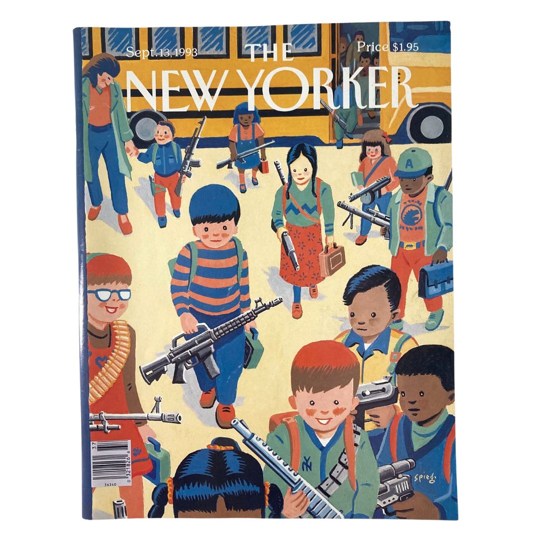 The New Yorker Magazine September 13 1993 The Guns of September by Spiegelman VG