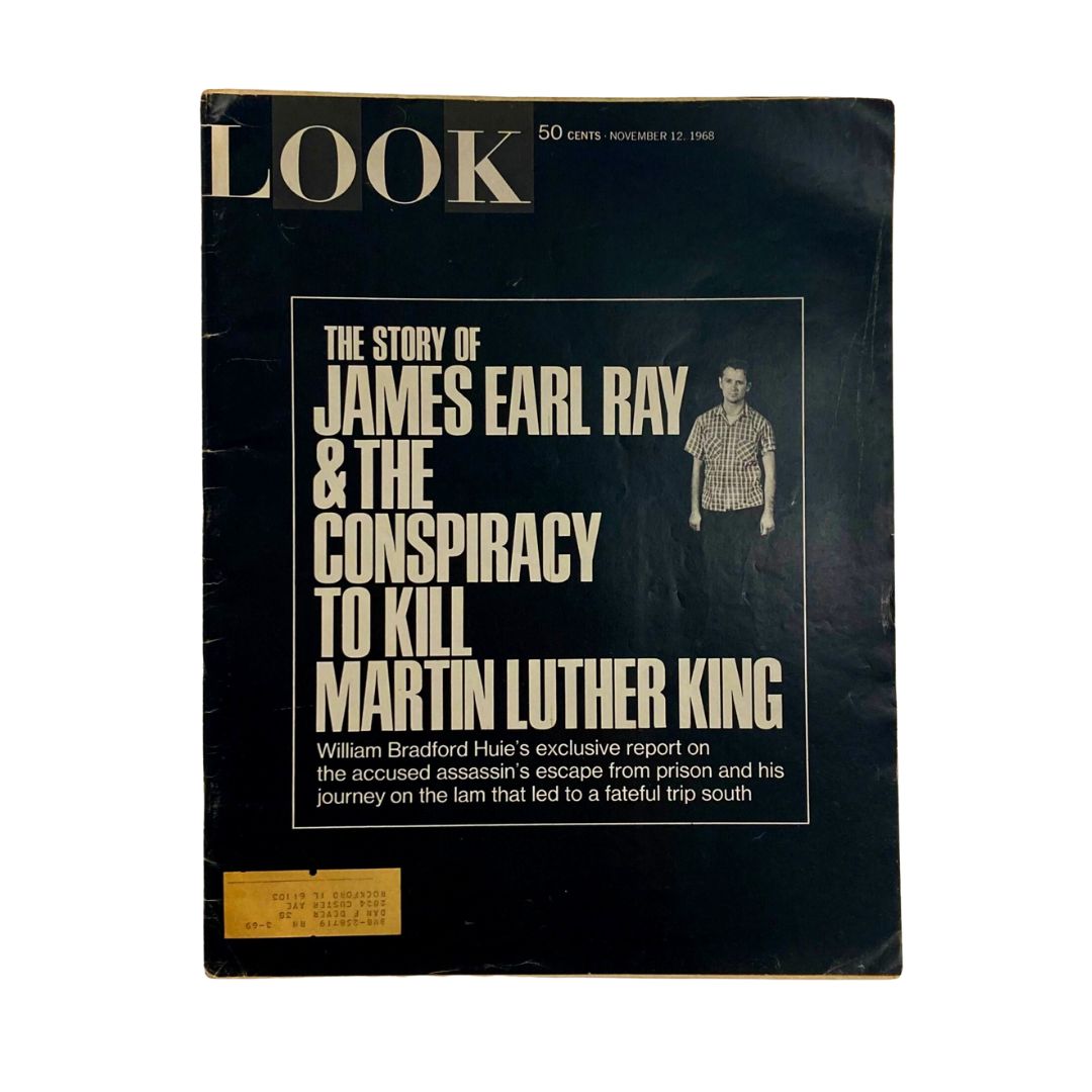 VTG Look Magazine November 12 1968 Vol 32 No. 23 The Story of James Earl Ray