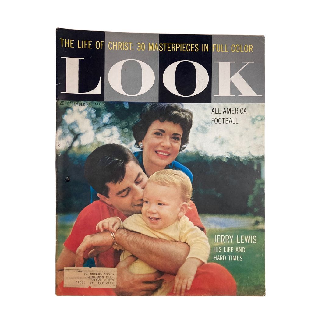 Look Magazine December 23 1958 Vol 22 No. 26 Jerry & Patti Lewis His Life