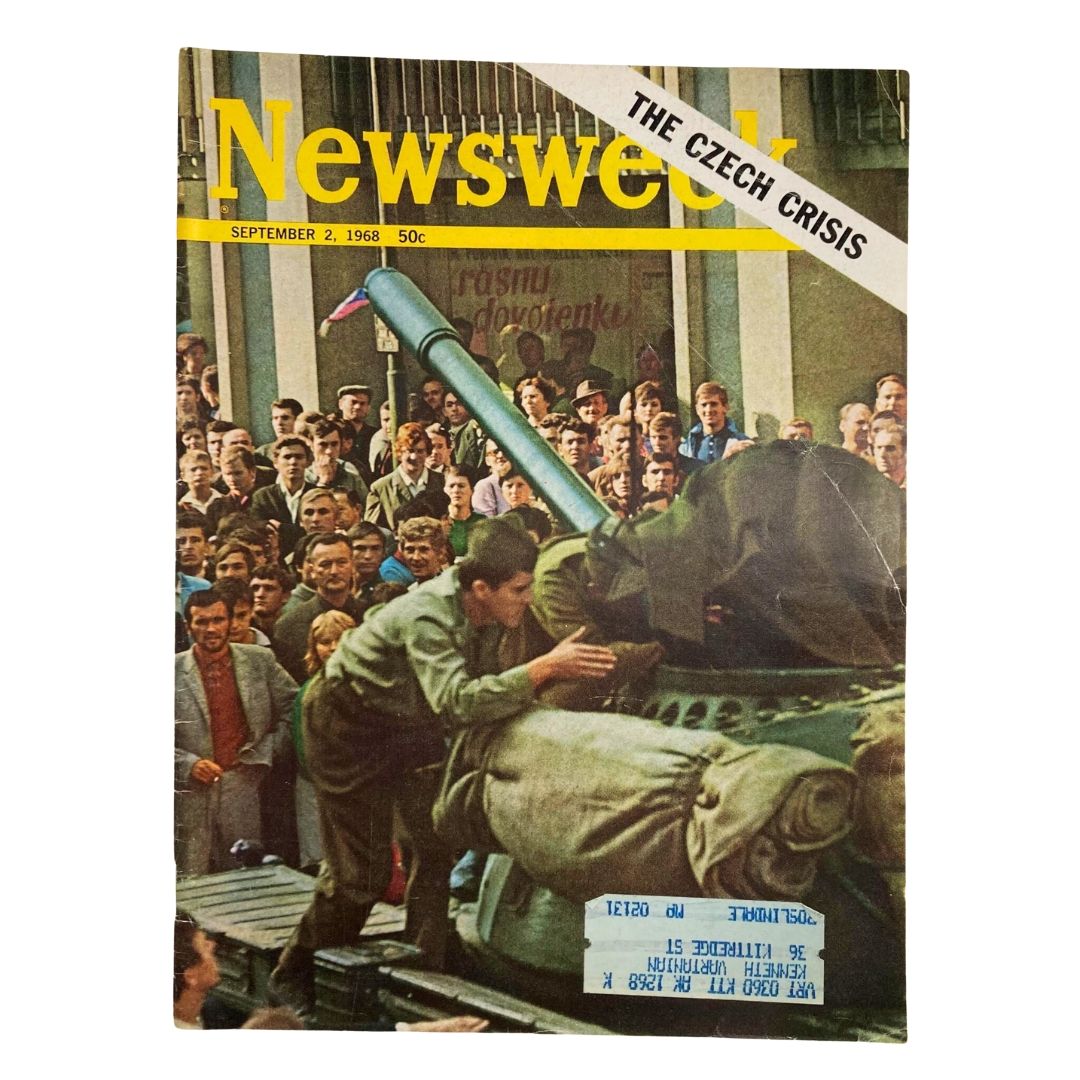 VTG Newsweek Magazine September 2 1968 The Invasion of Czechoslovakia