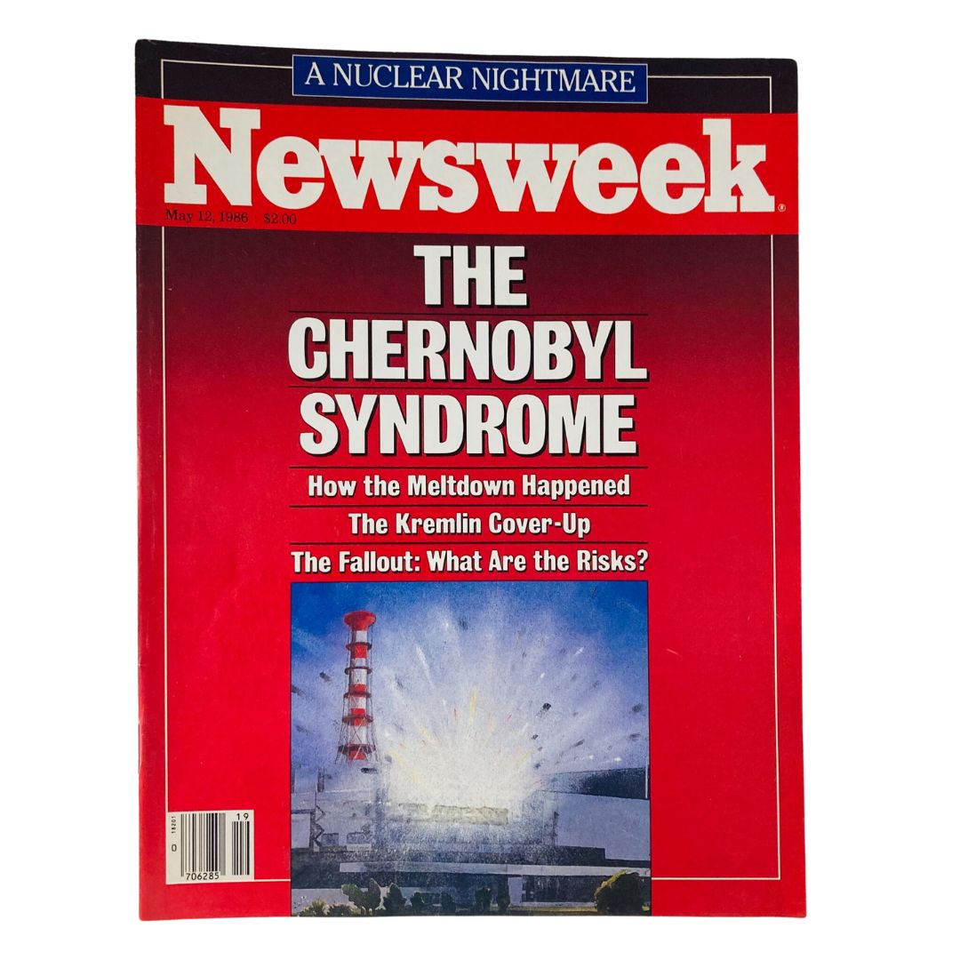 VTG Newsweek Magazine May 12 1986 The Chernobyl Syndrome A Nuclear Nightmare