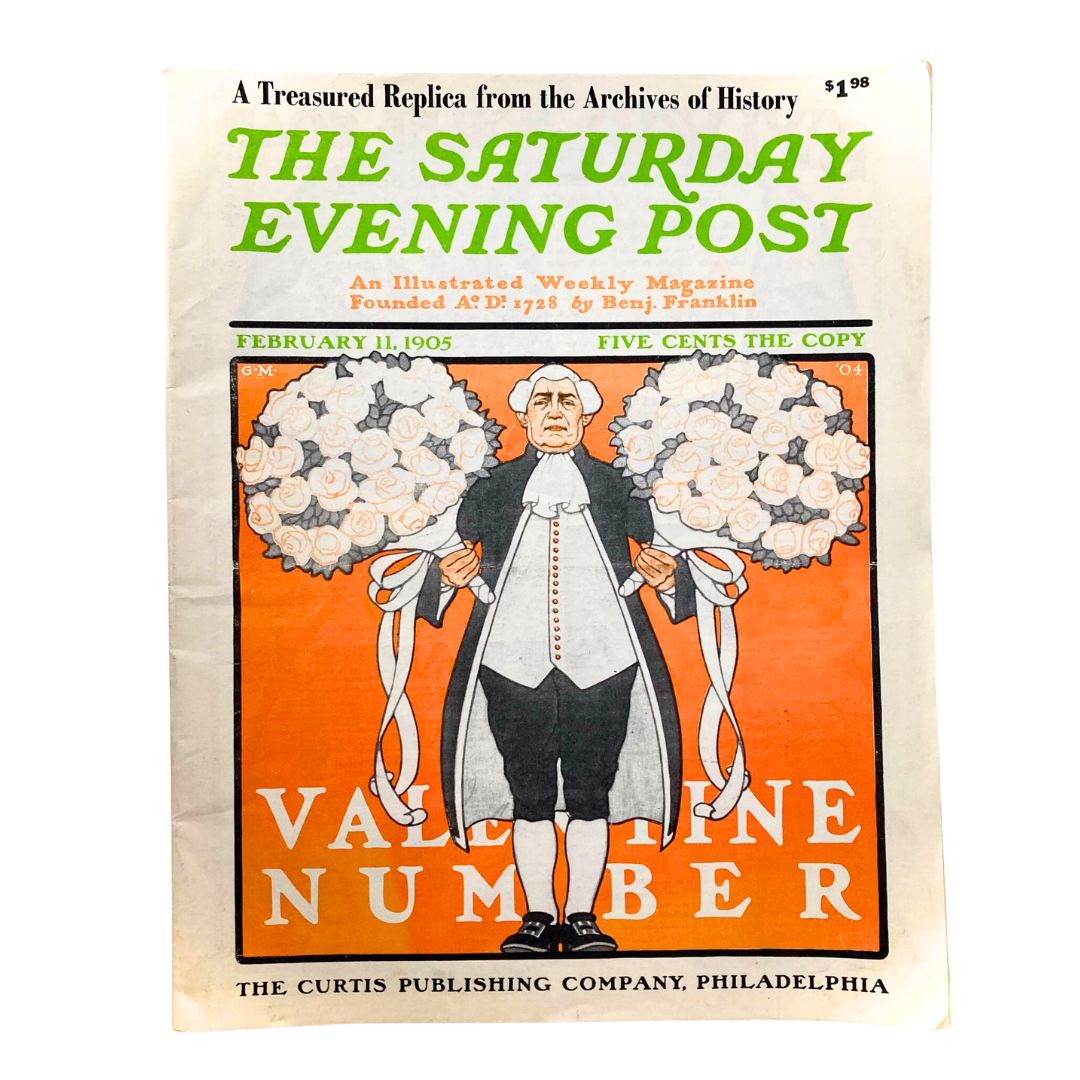 Saturday Evening Post Magazine February 11 1905 Valentine Number No Label