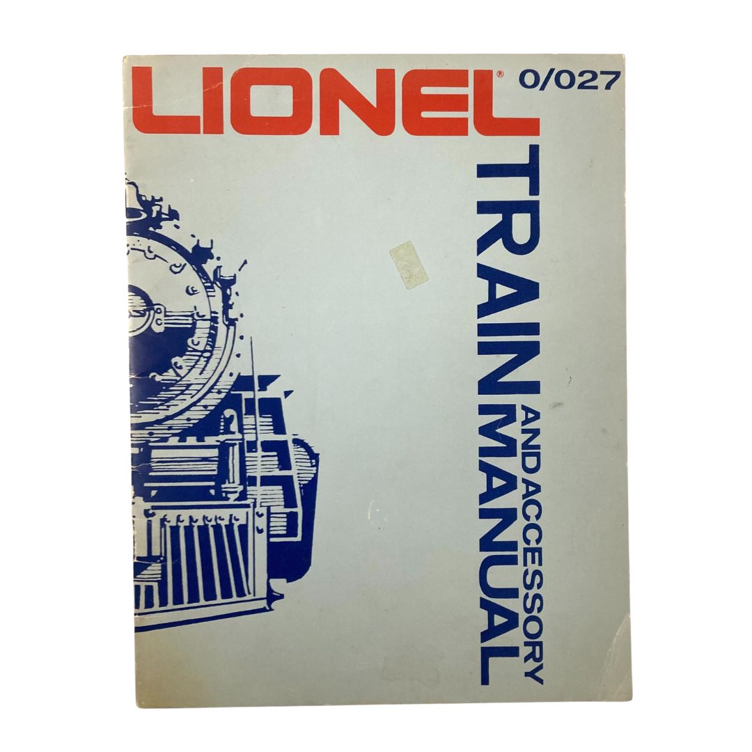 1975 Lionel Train Manual and Accessory 0/027 Catalog