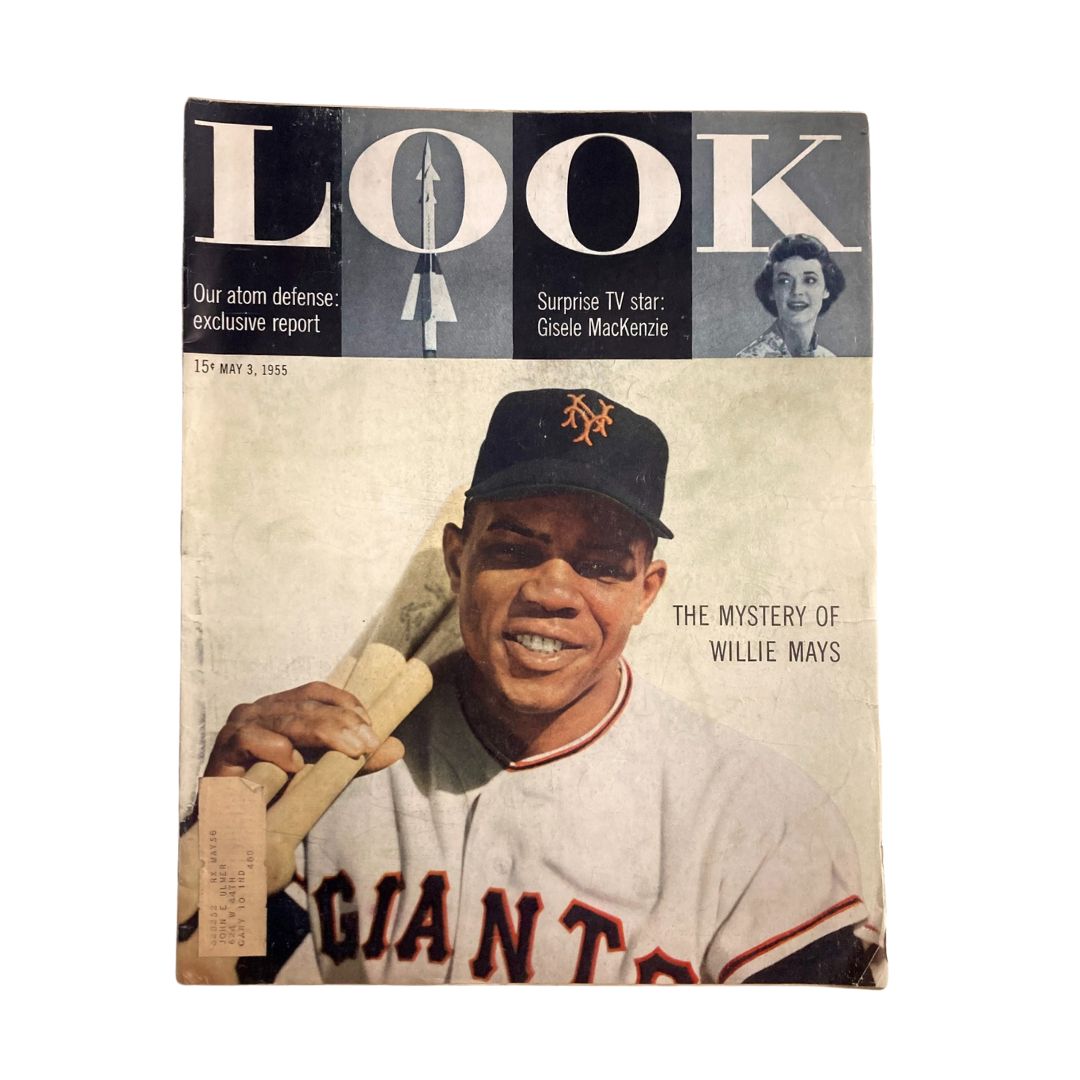 VTG Look Magazine May 3 1955 Vol 19 No. 9 The Mysteries of Willie Mays