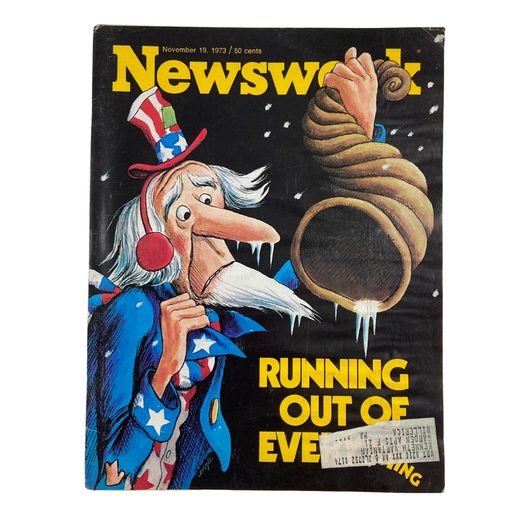 VTG Newsweek Magazine November 19 1973 Running Out of Everything