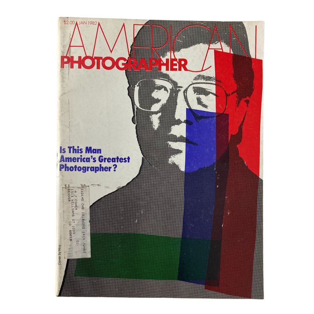 American Photographer Magazine January 1982 Photo-Illustration by Hiro