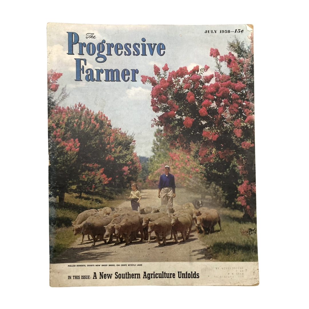 The Progressive Farmer Magazine July 1958 Polled Dorsets Dixie's New Sheep Breed