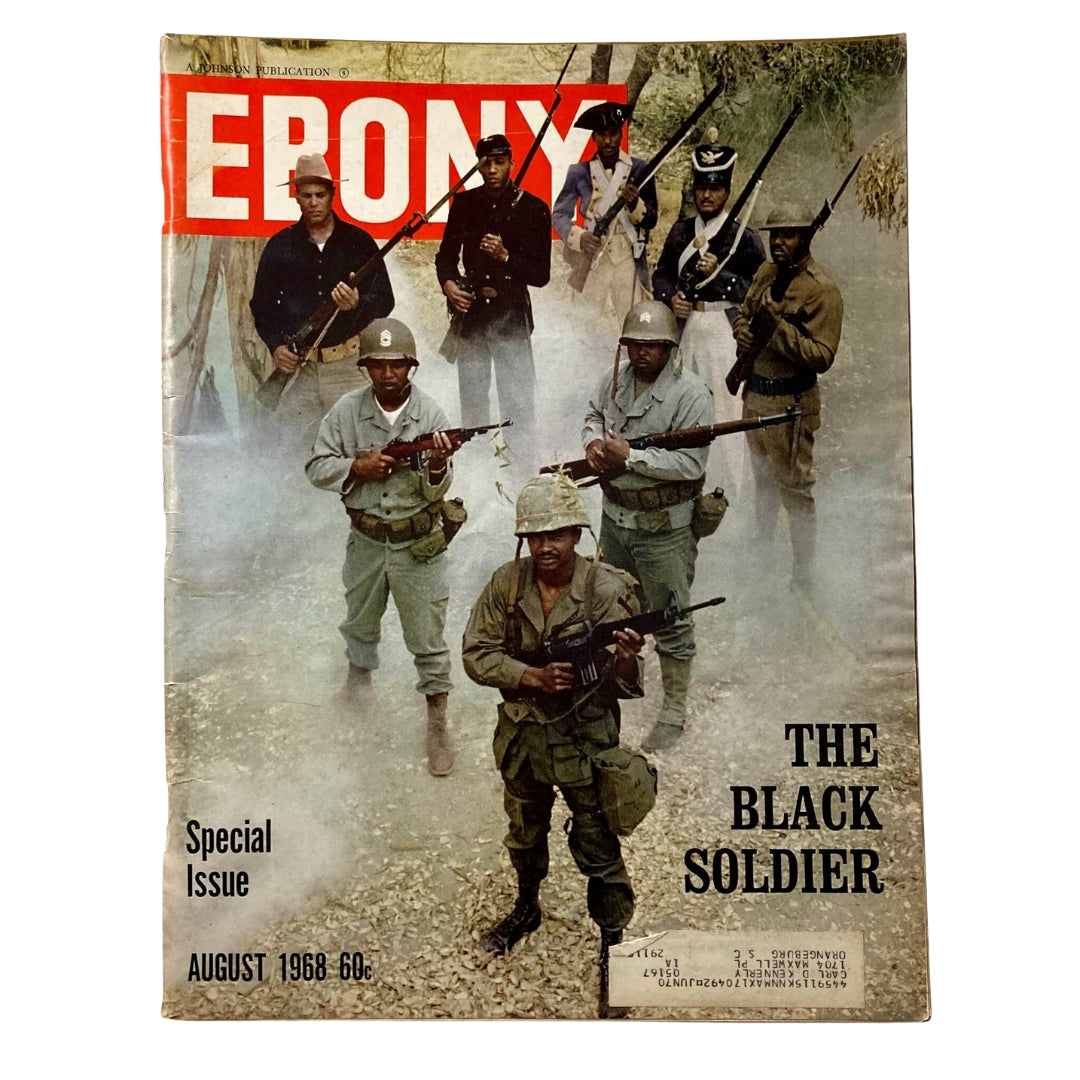 Ebony Magazine, August 1968, Vol. 23 No. 10: Special issue featuring 'The Black Soldier.'
